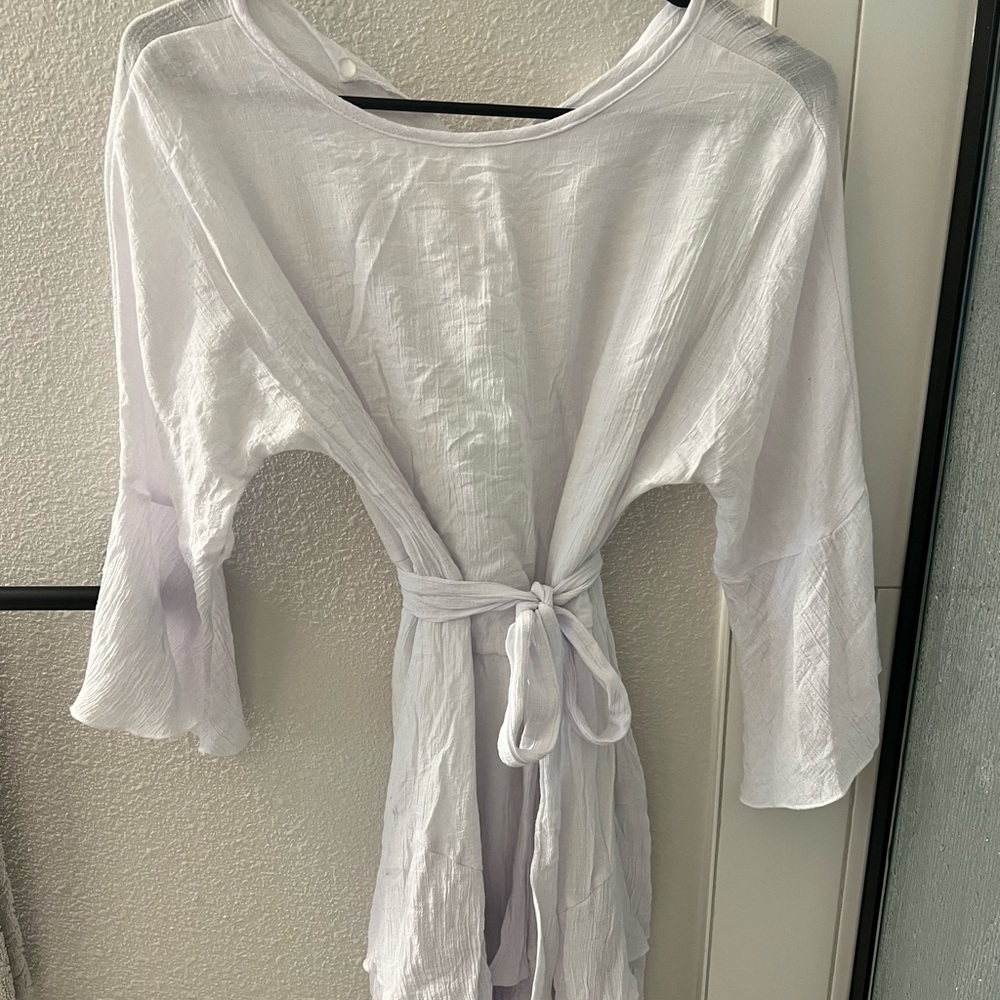 White Minidress